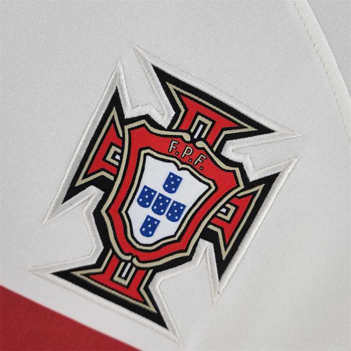 Fans Version 2022 Portugal Away White Soccer Jersey S,M,L,XL,2XL,3XL,4XL