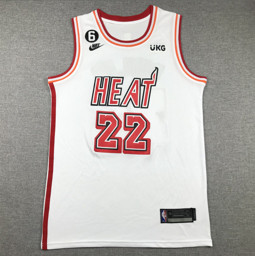 Miami Heat 22 BUTLER White NBA Shirt