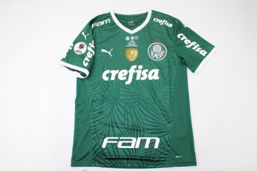 with Front Patch Sleeve Patch Fans Version Palmeiras 2022-2023 Conmebol Final Soccer Jersey