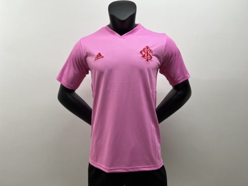 Fans Version 2022-2023 Sport Club Internacional Pink Soccer Jersey