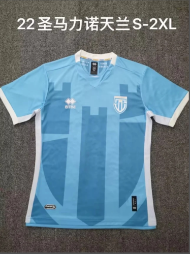 Fans Version 2022-2023 San Marino Home Soccer Jersey