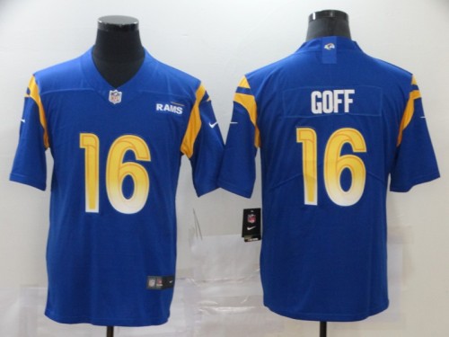 Los Angeles Rams 16 Jared Goff Royal 2020 New Vapor Untouchable Limited Jersey