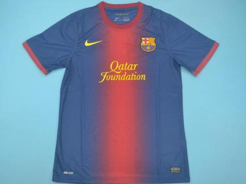 Retro Jersey 2012-2013 Barcelona Home Soccer Jersey