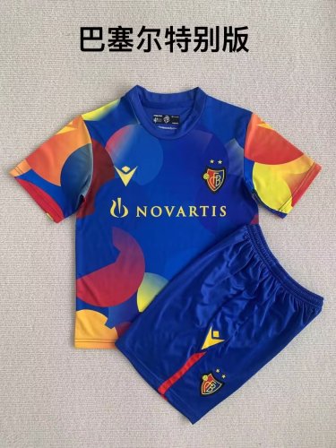 Adult Uniform 2023-2024 Basel Special Soccer Jersey Shorts