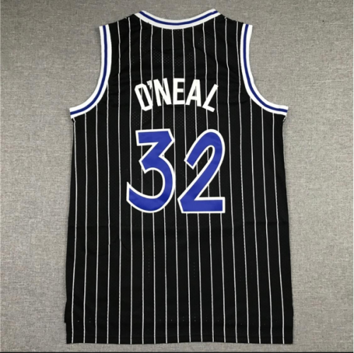 Orlando Magic 32 O'NEAL Black NBA Jersey Basketball Shirt