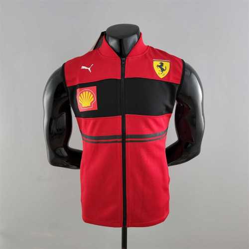 2022 F1 Vest #0001 Red/black Racing Vest