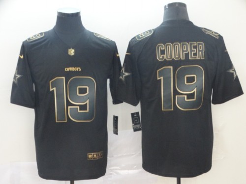 Dallas Cowboys 19 Amari Cooper Black Gold Vapor Untouchable Limited Jersey