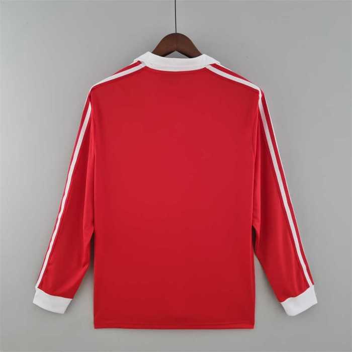 Retro Jersey Long Sleeve 1982 Chile Home Soccer Jersey Vintage Football Shirt