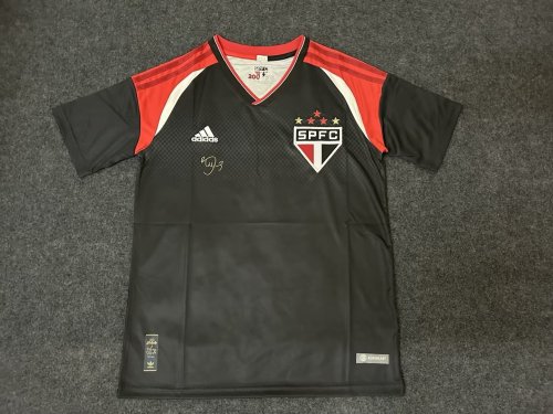 Fan Version 2023-2024 Sao Paulo Special Edition Black Soccer Jersey