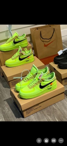 1:1 Quality Shoes NK Yellow Shoes