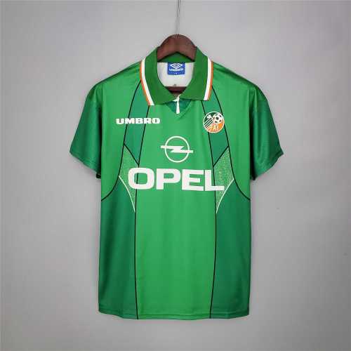 Retro Jersey 1994-1996 lreland Home Green Soccer Jersey