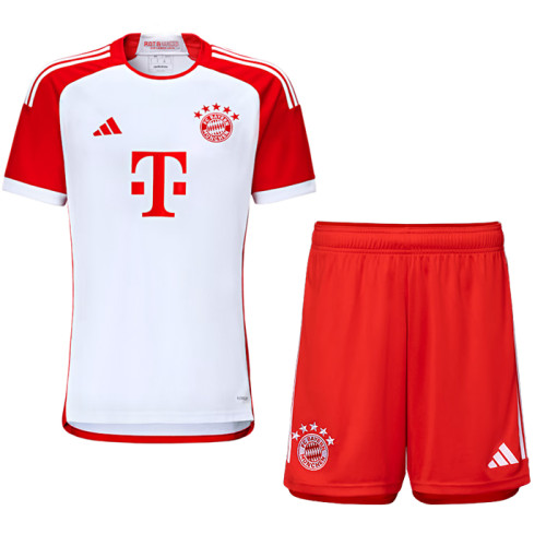 Adult Uniform 2023-2024 Bayern Munich Home Soccer Jersey Shorts