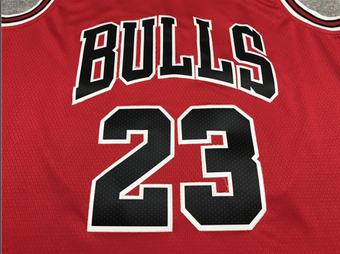 Chicago Bulls 23 JORDAN Red Basketball Shirt