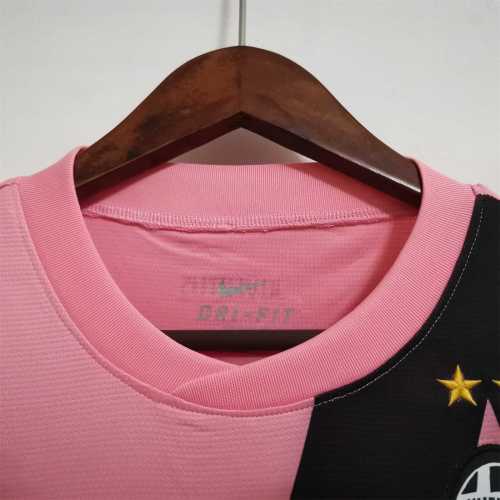 Retro Jersey 2011-2012 Juventus Away Pink Soccer Jersey Vintage Football Shirt