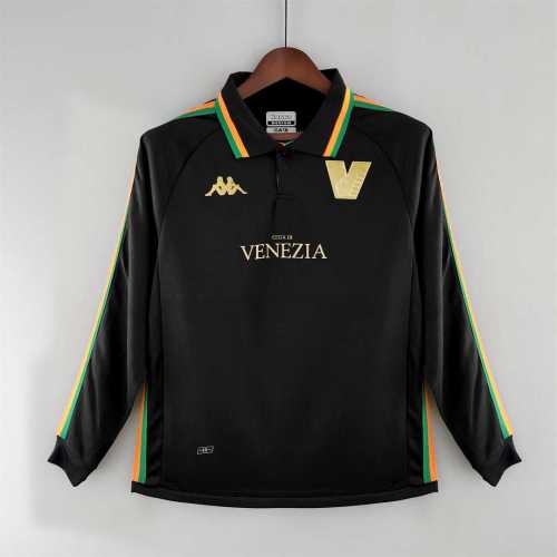 Long Sleeve 2022-2023 Venezia Home Soccer Jersey
