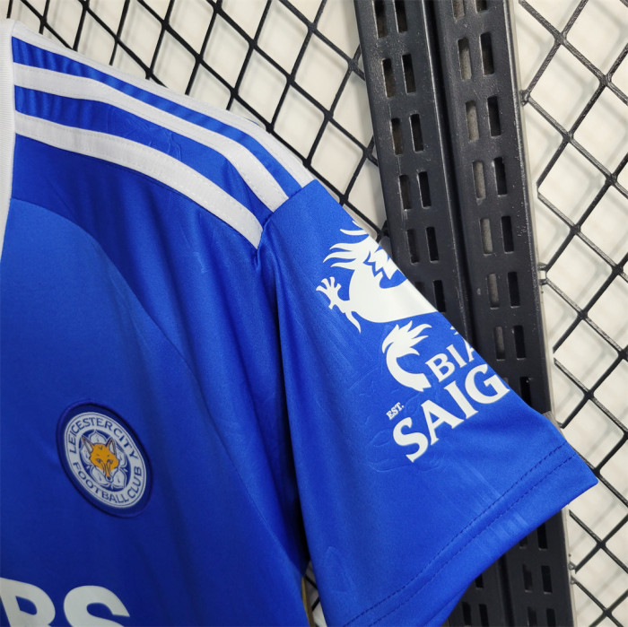 Fan Version 2023-2024 Leicester City Home Football Shirt