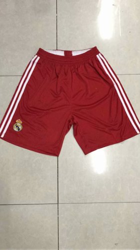 Retro Shorts 2012 Real Madrid Red Soccer Shorts