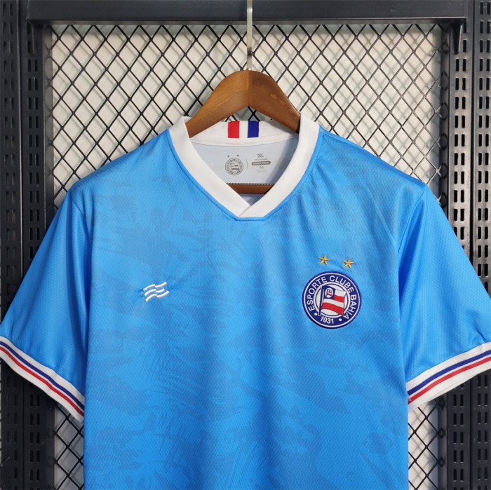 Fans Version 2023-2024 Bahia 3rd Away Blue Soccer Jersey