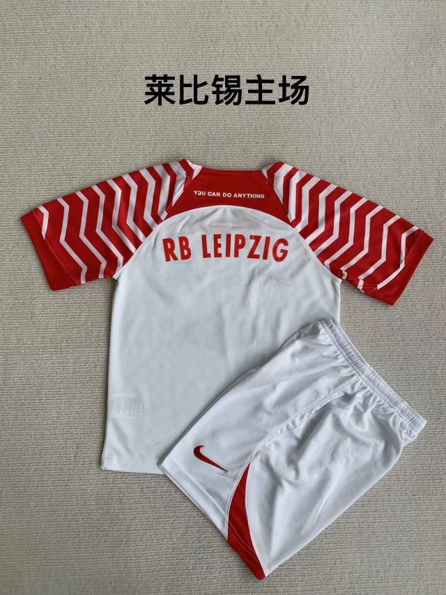 Adult Uniform 2023-2024 RB Leipzig Home Soccer Jersey Shorts