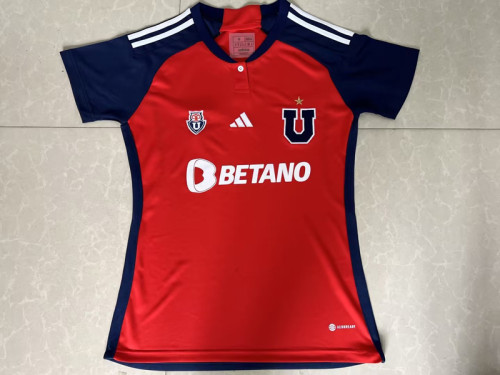 Women 2023-2024 Universidad de Chile Red Soccer Jersey