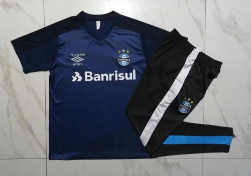 2023-2024 Gremio Black Soccer Training Jersey and Pants