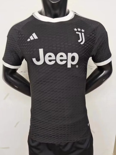 Player Version 2023-2024 Juventus Special Black Soccer Jersey