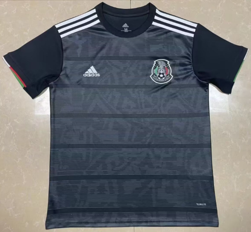 Retro Jersey 2019 Mexico Black Vintage Soccer Jersey