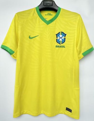 Fans Version 2023-2024 Brazil Home Soccer Jersey
