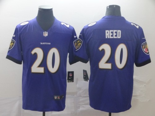 Baltimore Ravens 20 REED Purple NFL Jersey