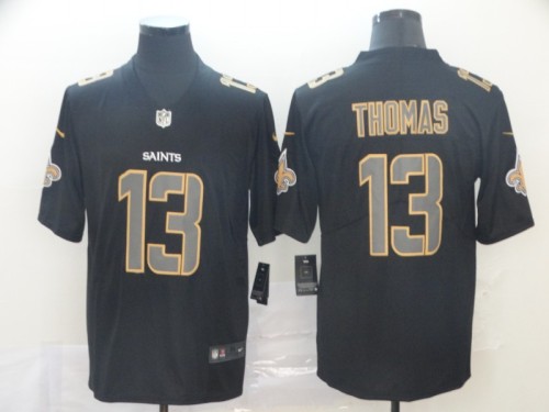 New Orleans Saints 13 Michael Thomas Black Vapor Untouchable Limited Jersey
