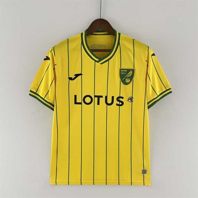 Fans Version 2022-2023 Norwich City Home Soccer Jersey