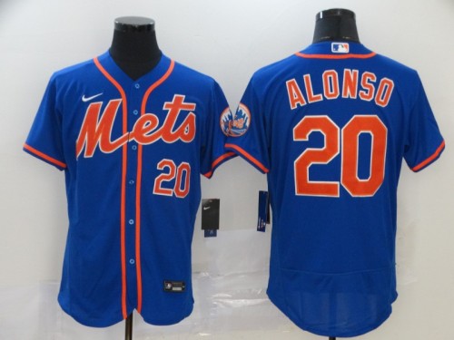 New York Mets 20 ALONSO Blue 2020 Flexbase Jersey