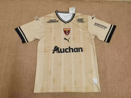 2022-2023 RC Lens Gold Special Version Soccer Jersey