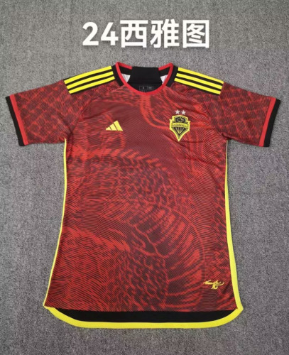 Fans Version 2023-2024 Seattle Sounders Away Soccer Jersey S,M,L,XL,2XL,3XL,4XL