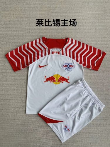 Adult Uniform 2023-2024 RB Leipzig Home Soccer Jersey Shorts