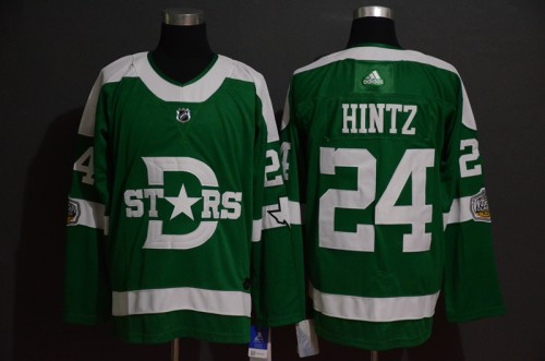Dallas Stars 24 Roope Hintz Green 2020 Winter Classic Jersey