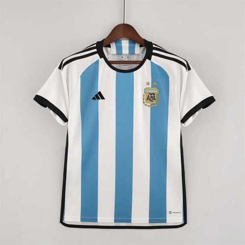 Fans Version 2022 Argentina Home Soccer Jersey