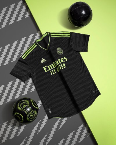 unveiled 22-23 Player version Real Madrid 3rd Black Jersey