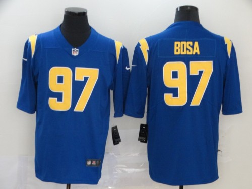 Los Angeles Chargers 97 JOEY BOSA Royal 2020 New Vapor Untouchable Limited Jersey
