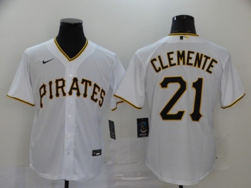 San Diego Padres 21 CLEMENTE White 2020 Cool Base Jersey