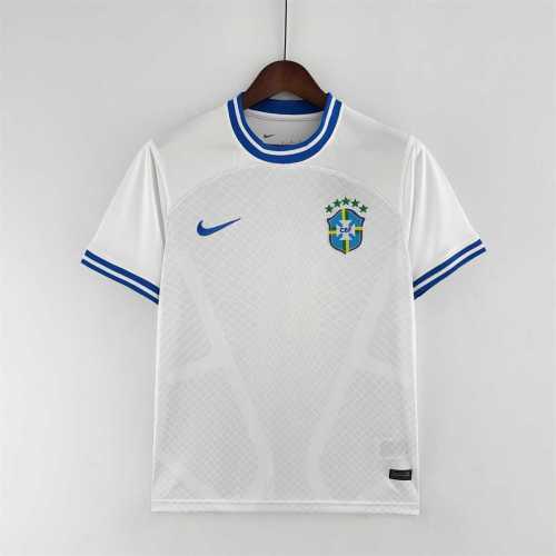 Fans Version 2022-2023 Brazil Concept Version White Soccer Jersey
