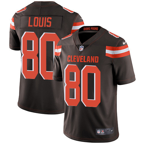 Cleveland Browns #80 LOUIS Brown NFL Jersey