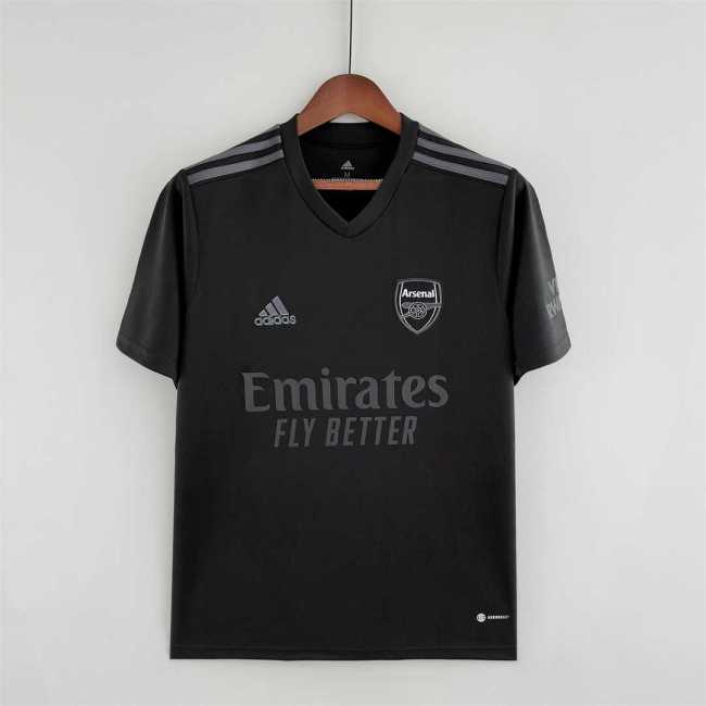 Fans Version 2022-2023 Arsenal Black soccer Jersey