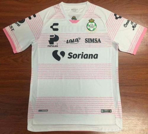 Special Version Santos Laguna White/Pink Soccer Jersey