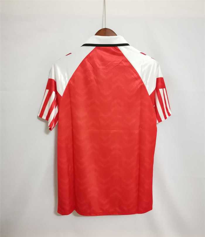 Retro Jersey 1992 Denmark Home Soccer Jersey Vintage Football Shirt