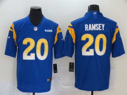 Los Angeles Rams 20 Jalen Ramsey Royal 2020 New Vapor Untouchable Limited Jersey