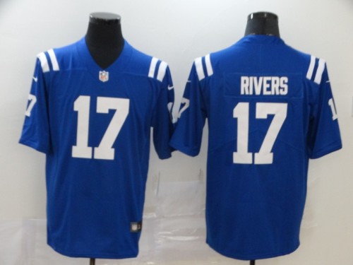 Indianapolis Colts 17 Philip Rivers Blue Vapor Untouchable Limited Jersey