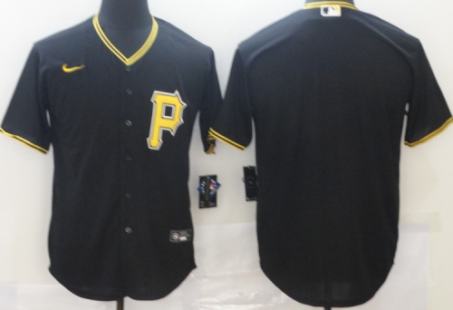Pittsburgh Pirates Black Blank MLB Jersey