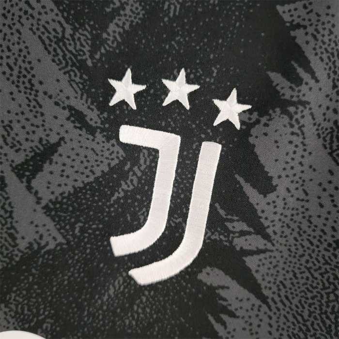 Fans Version 2022-2023 Juventus Away Black Soccer Jersey S,M,L,XL,2XL,3XL,4XL