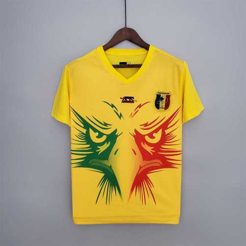 Special Version 2022 Mali Yellow Soccer Jersey
